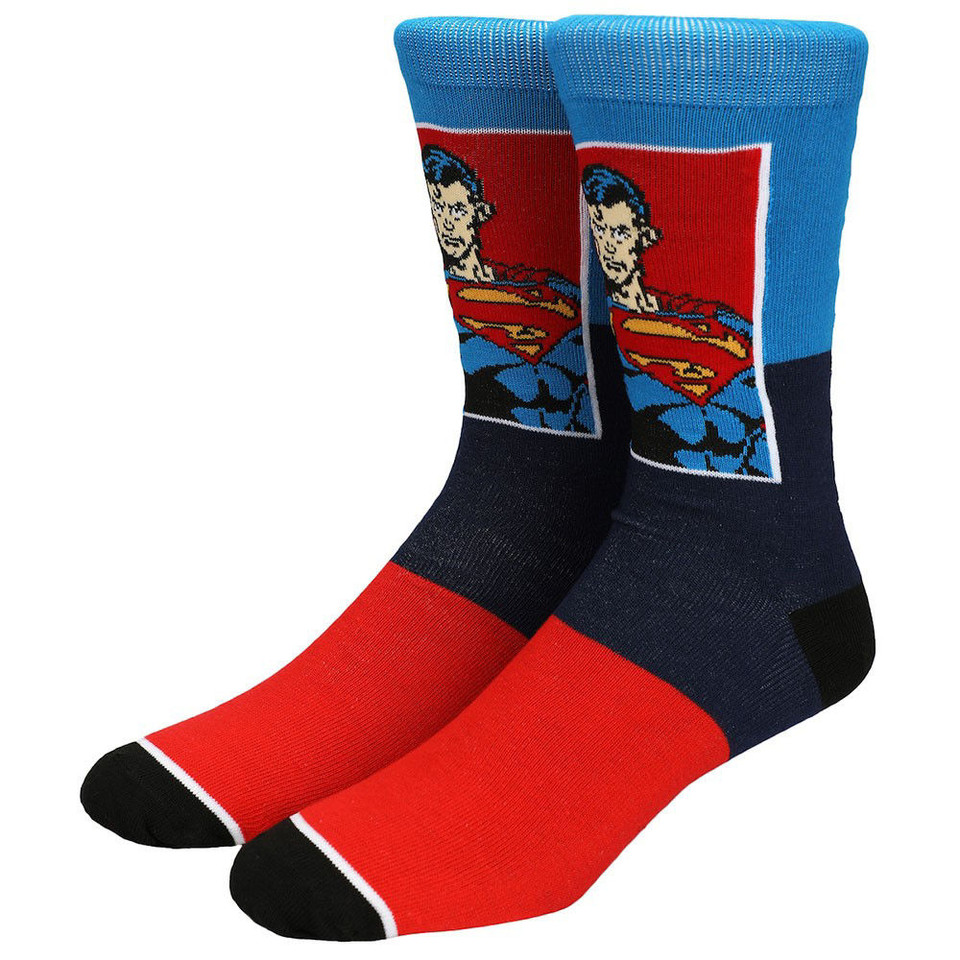 DC Comics 5 Pair Crew Socks DC Comics 5 Pair Crew Socks