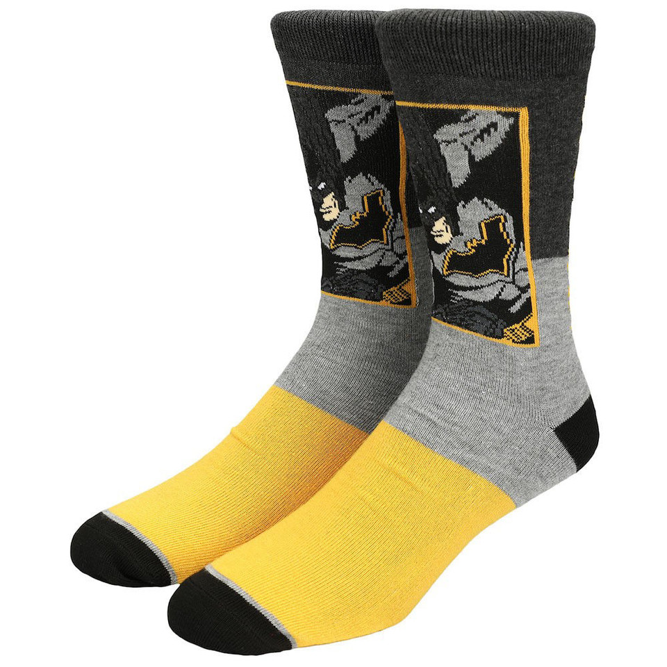 DC Comics 5 Pair Crew Socks DC Comics 5 Pair Crew Socks