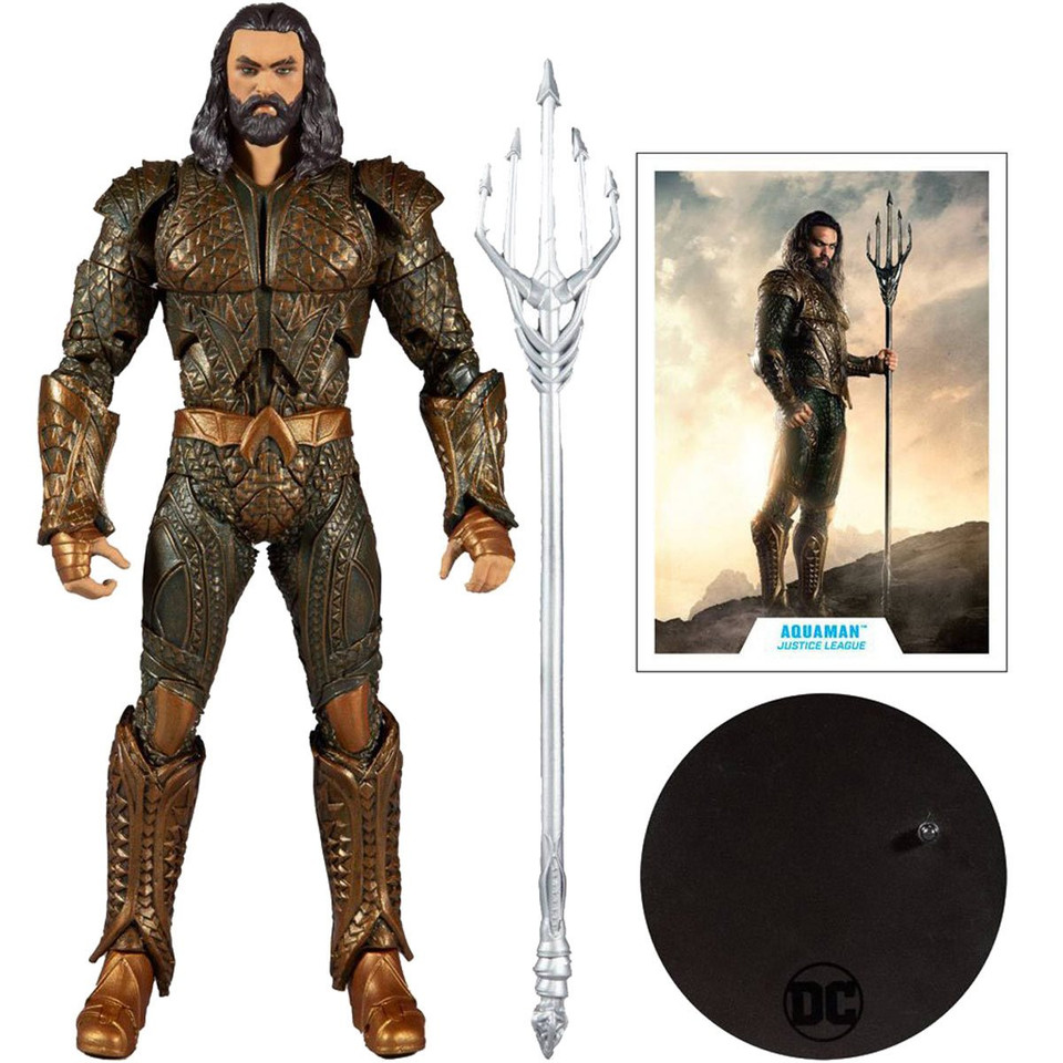 DC Zack Snyder Justice League Aquaman 7-Inch Action Figure DC Zack Snyder Justice League Aquaman 7-Inch Action Figure