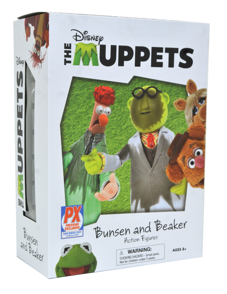Muppets Dr. Honeydew and Beaker Action Figure Box Set - SDCC 2021 Previews Exclusive Muppets Dr. Honeydew and Beaker Action Figure Box Set - SDCC 2021 Previews Exclusive