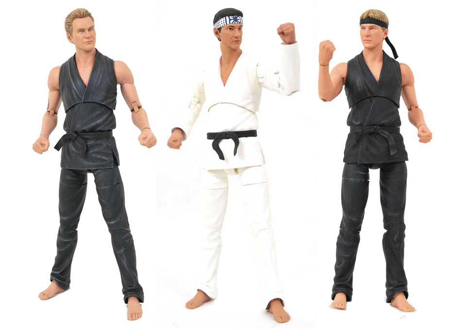Cobra Kai Deluxe Action Figure Box Set of 3 - SDCC 2021 Previews Exclusive