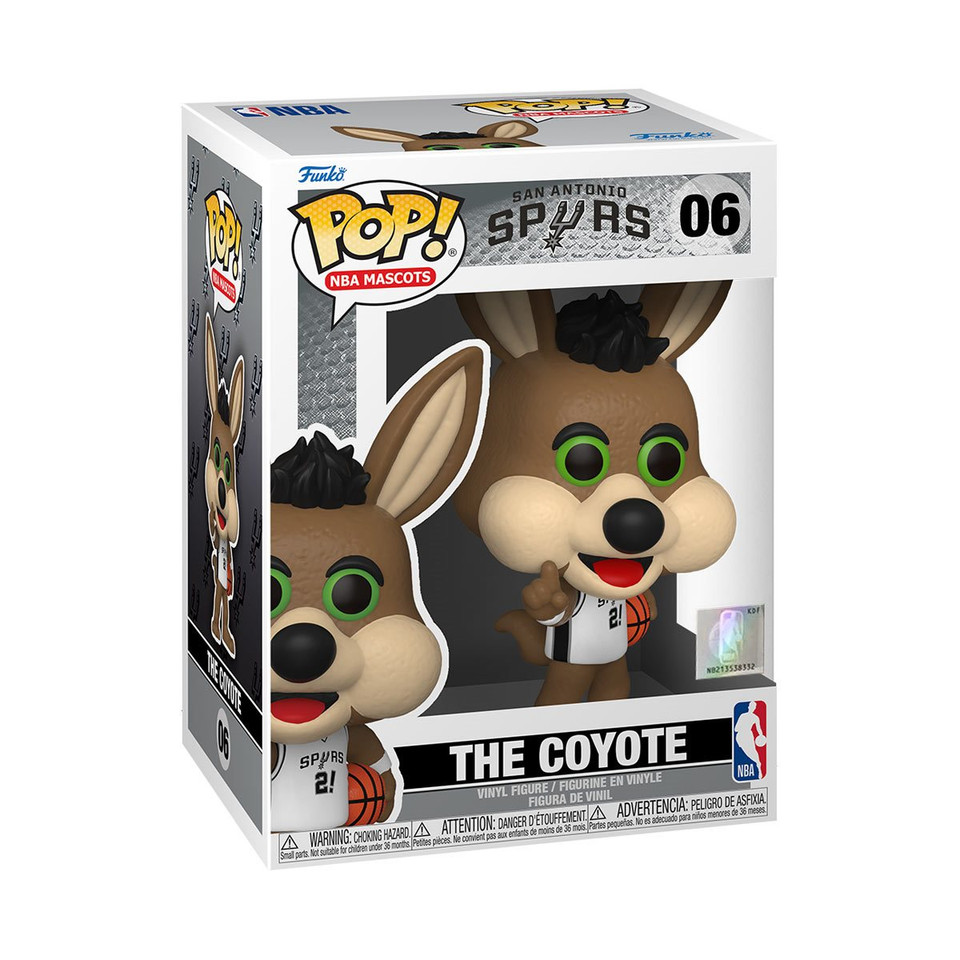 Funko NBA Mascots San Antonio Spurs The Coyote Pop! Vinyl Figure