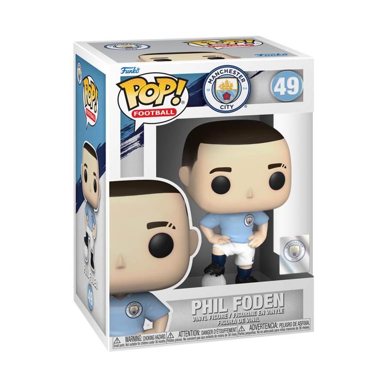 Funko Football Manchester City Phil Foden Pop! Vinyl Figure