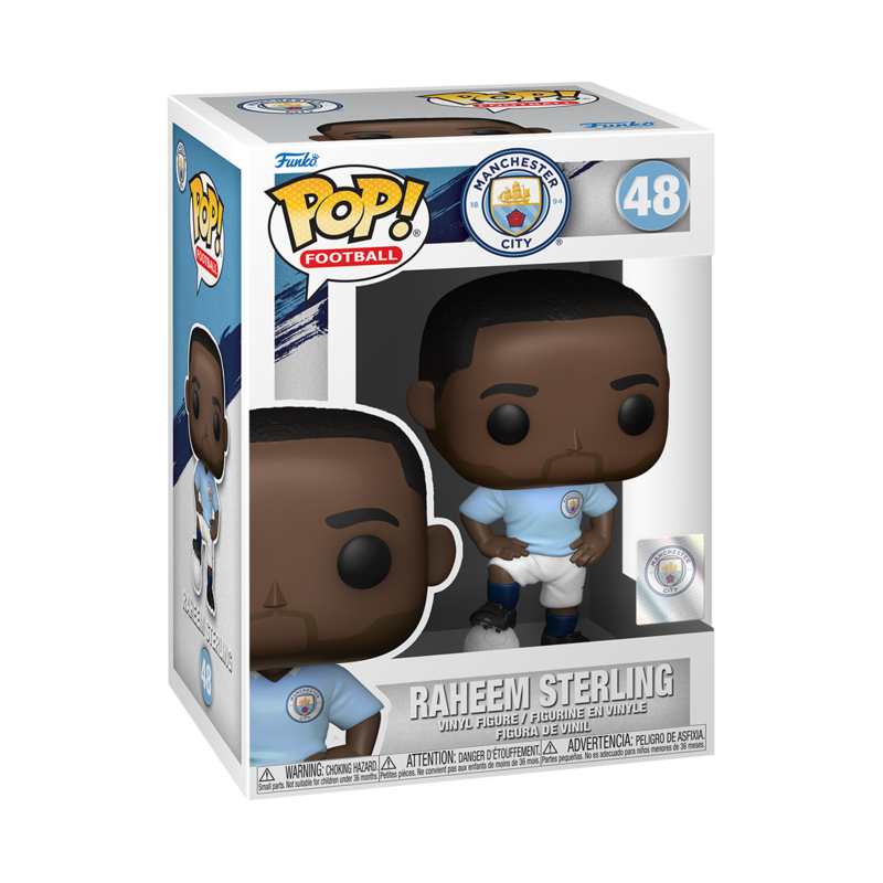 Funko Football Manchester City Raheem Sterling Pop! Vinyl Figure