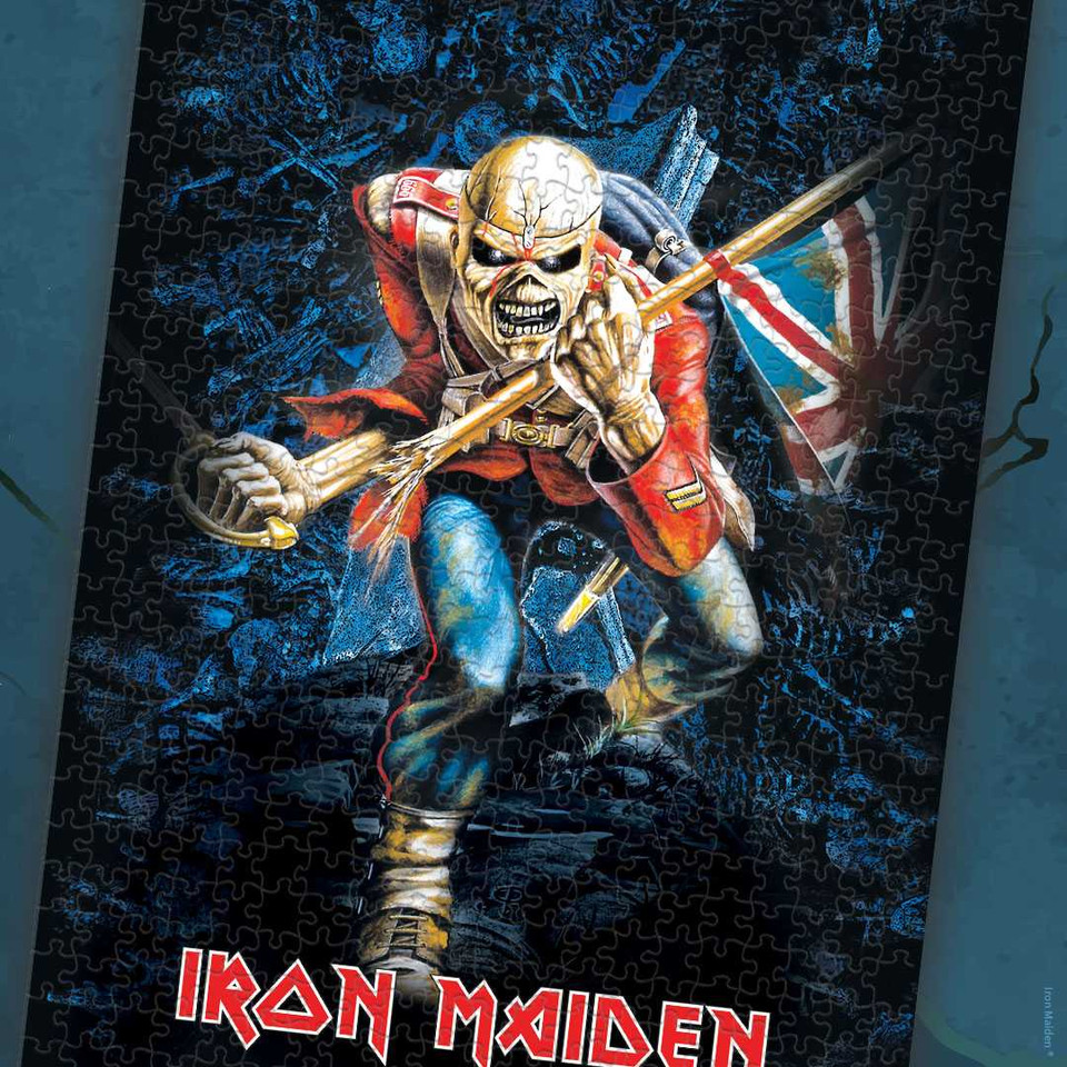 Iron Maiden â€œThe Trooperâ€ 1000 Piece Puzzle