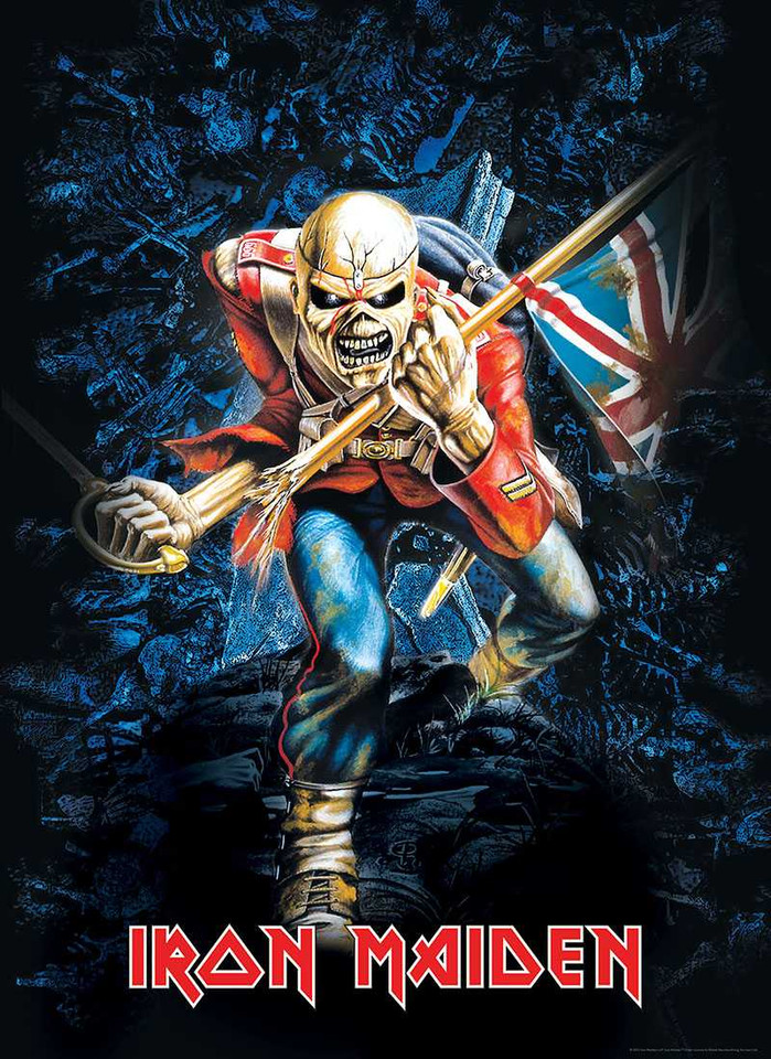 Iron Maiden â€œThe Trooperâ€ 1000 Piece Puzzle