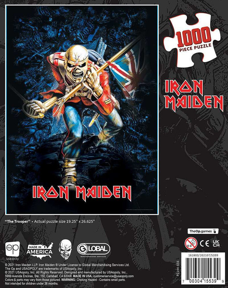Iron Maiden â€œThe Trooperâ€ 1000 Piece Puzzle