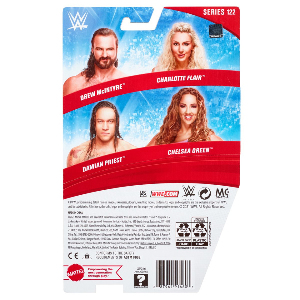WWE Basic Series 122 Charlotte Flair Action Figure WWE Basic Series 122 Charlotte Flair Action Figure