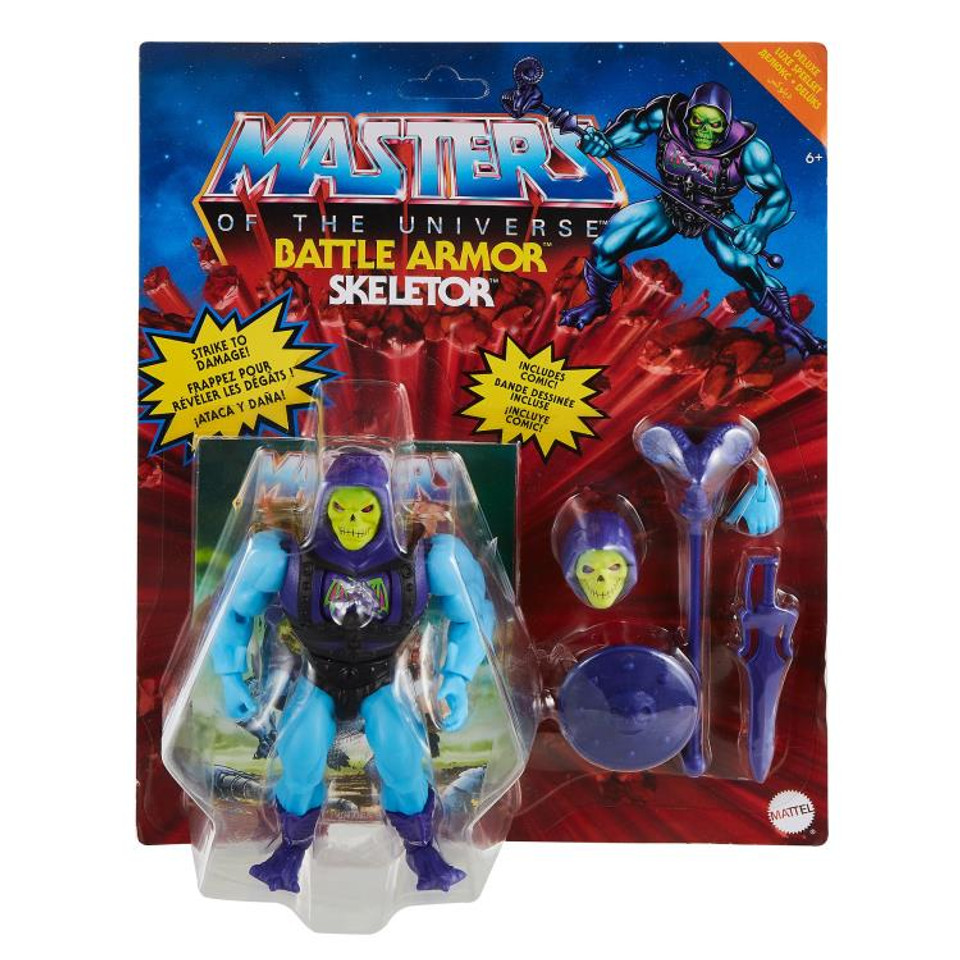Masters of the Universe Origins Battle Armor Skeletor Action Figure Masters of the Universe Origins Battle Armor Skeletor Action Figure