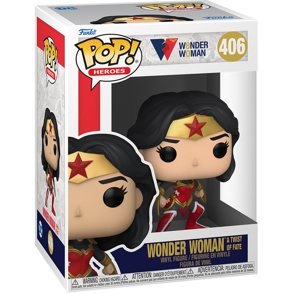 Funko Wonder Woman 80th Anniversary A Twist Of Fate Pop! Vinyl Figure Funko Wonder Woman 80th Anniversary A Twist Of Fate Pop! Vinyl Figure