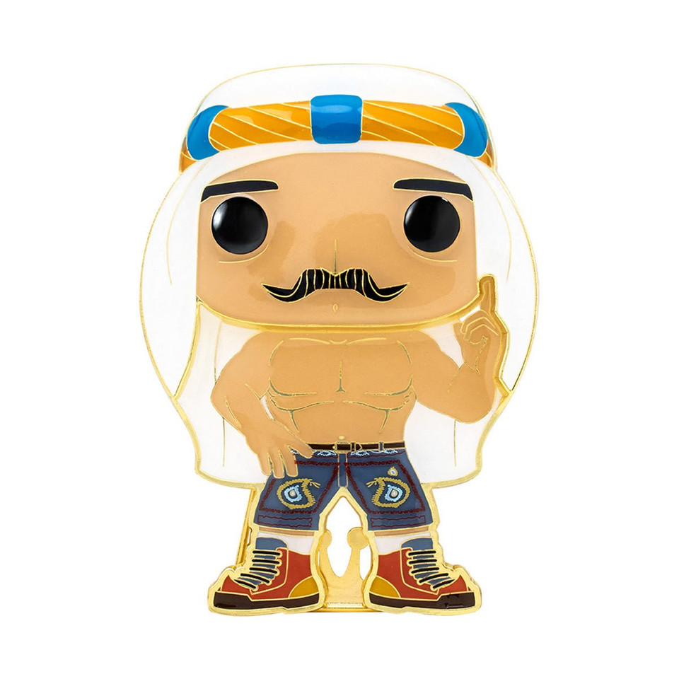 Funko WWE The Iron Sheik Large Enamel Pop! Pin Funko WWE The Iron Sheik Large Enamel Pop! Pin