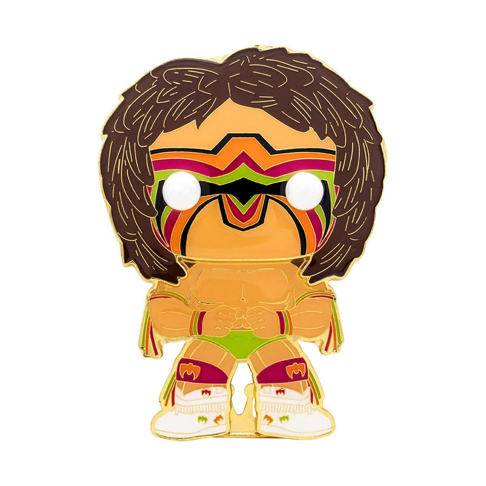Funko WWE The Ultimate Warrior Large Enamel Pop! Pin Funko WWE The Ultimate Warrior Large Enamel Pop! Pin