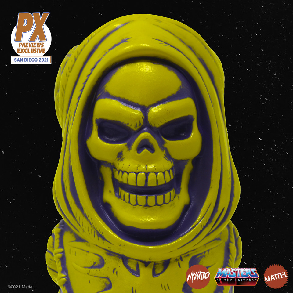 Masters of the Universe Skeletor Bone Yellow Variant Tiki Mug - SDCC 2021 Previews Exclusive