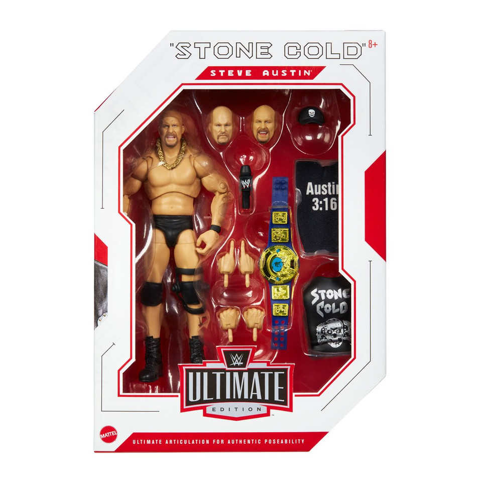 WWE Ultimate Edition Wave 9  Stone Cold Steve Austin Action Figure