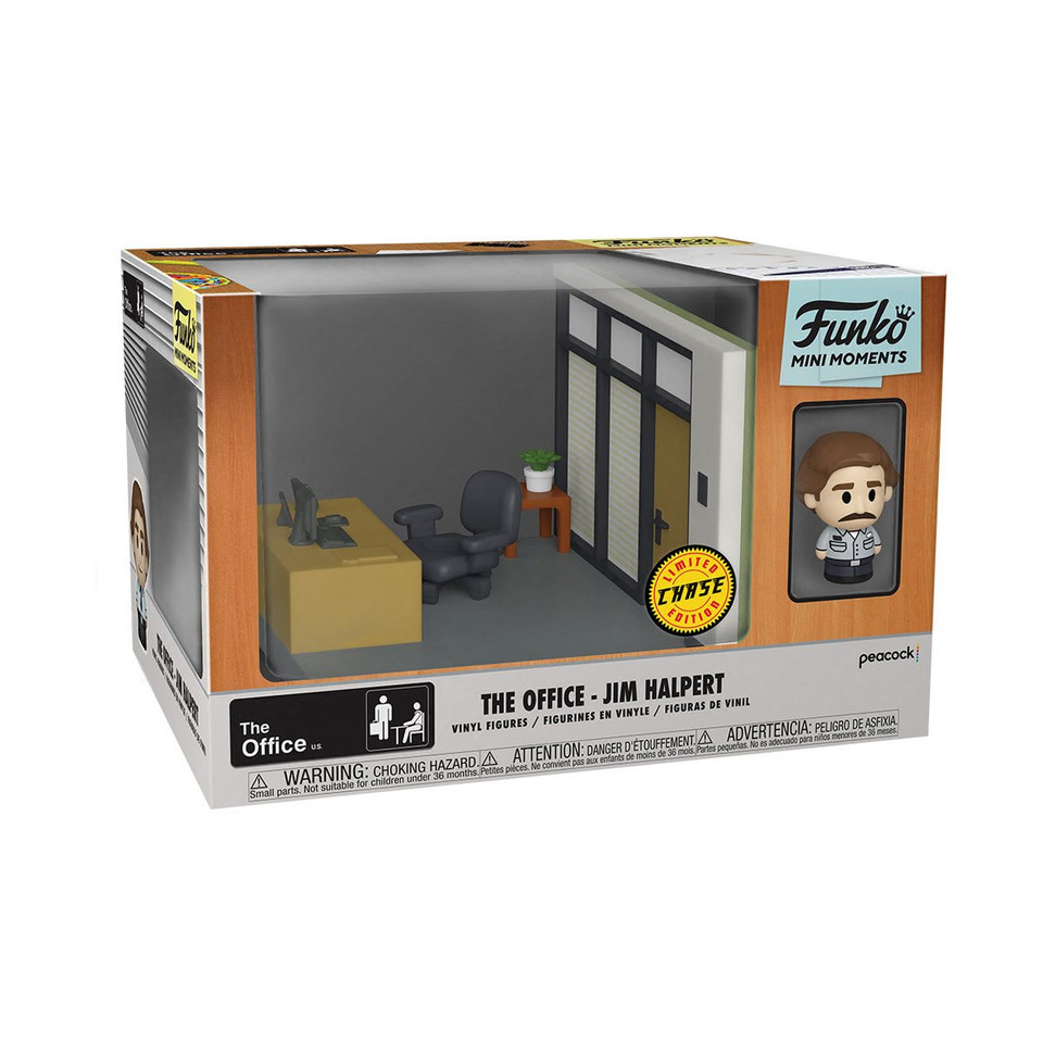 Funko The Office Jim CHASE Mini Moments Mini-Figure Diorama Playset Funko The Office Jim CHASE Mini Moments Mini-Figure Diorama Playset