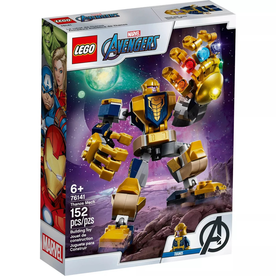 LEGO Marvel Avengers Thanos Mech Cool Action Building Toy 76141