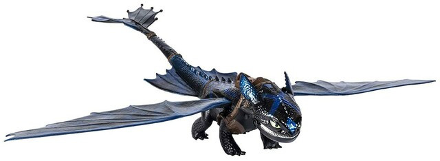 How to Train Your Dragon The Hidden World Giant Fire Breathing Toothless Action Figure