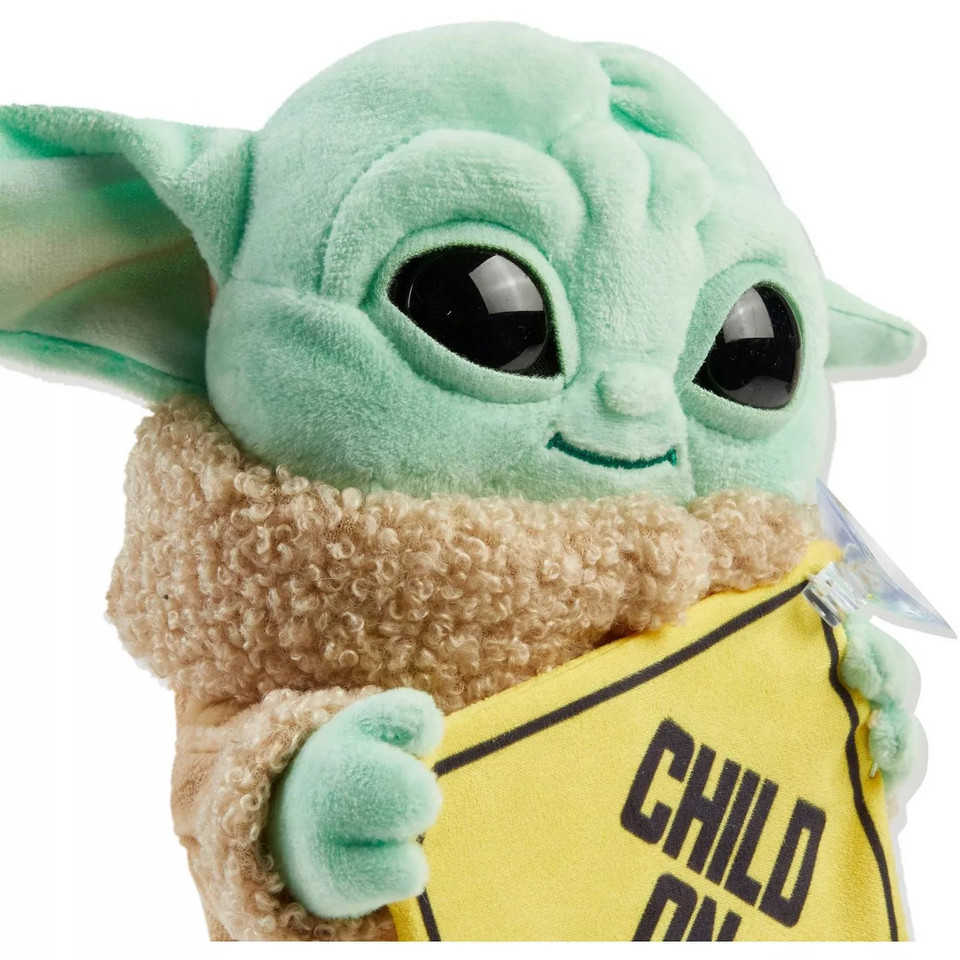 Star Wars The Mandalorian: The Child On Board Plush Sign