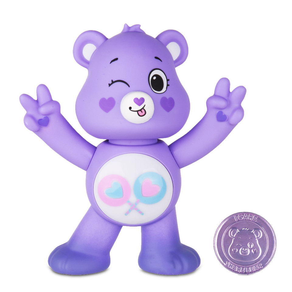 Care Bears - 5 inch Interactive Figure - Share Bear