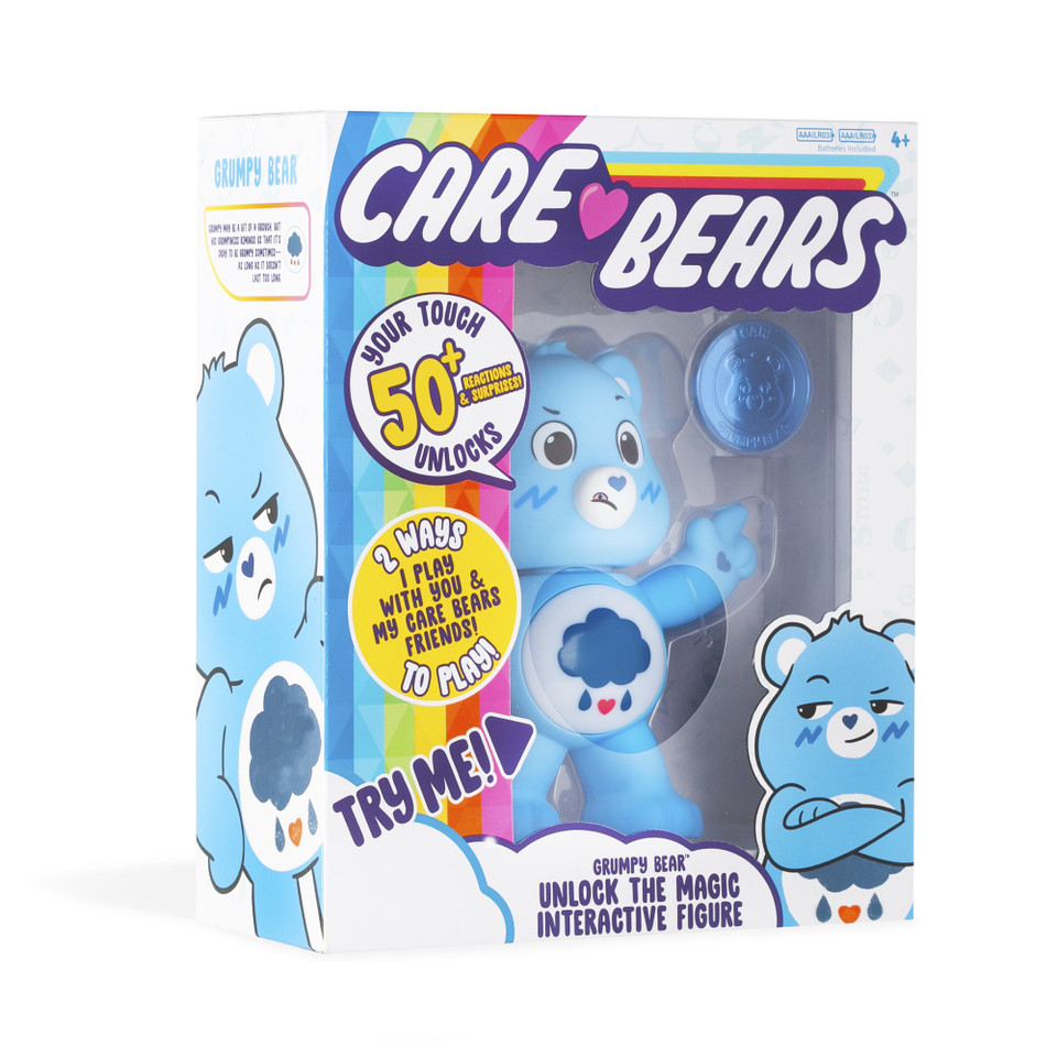 Care Bears - 5 inch Interactive Figure - Grumpy Bear