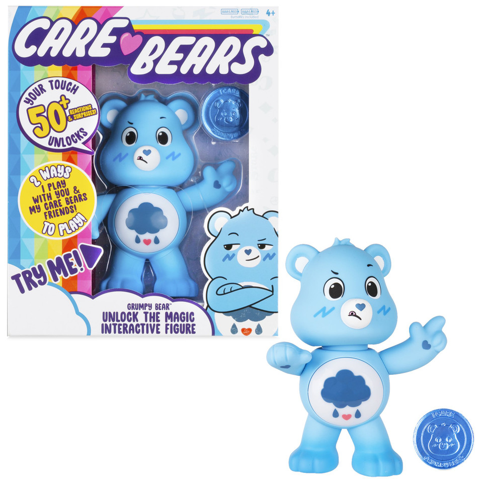 Care Bears - 5 inch Interactive Figure - Grumpy Bear
