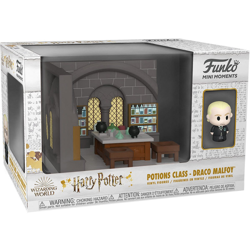 Funko Harry Potter Draco Malfoy Mini Moments Mini-Figure Diorama Playset