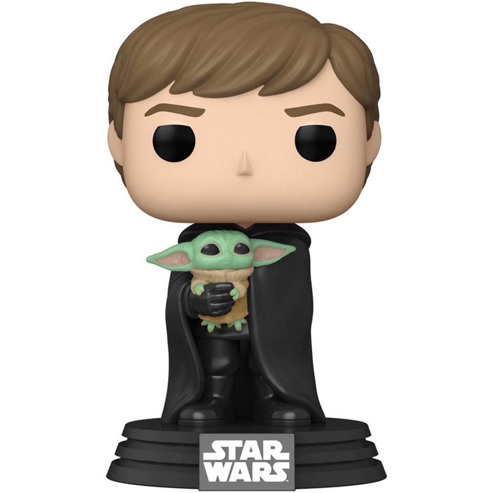 Funko Star Wars: The Mandalorian Luke with Child Pop! Vinyl Figure