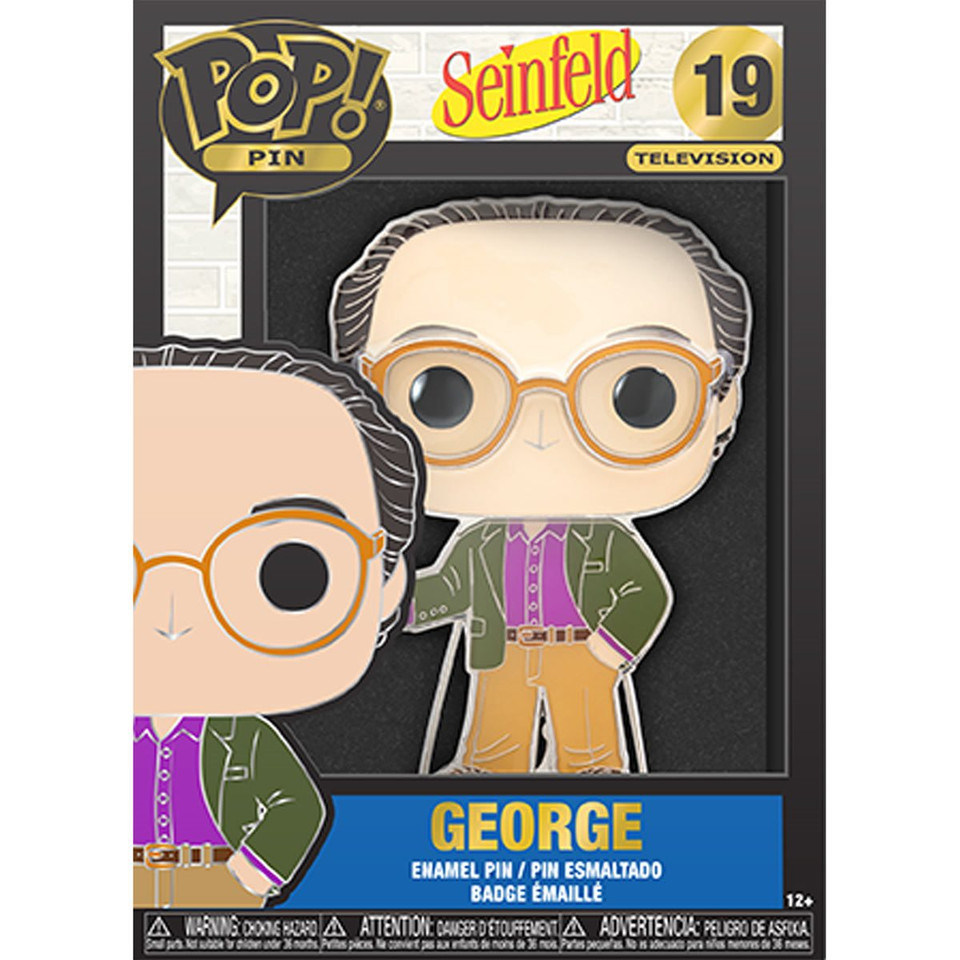 Funko Seinfeld George Large Enamel Pop! Pin