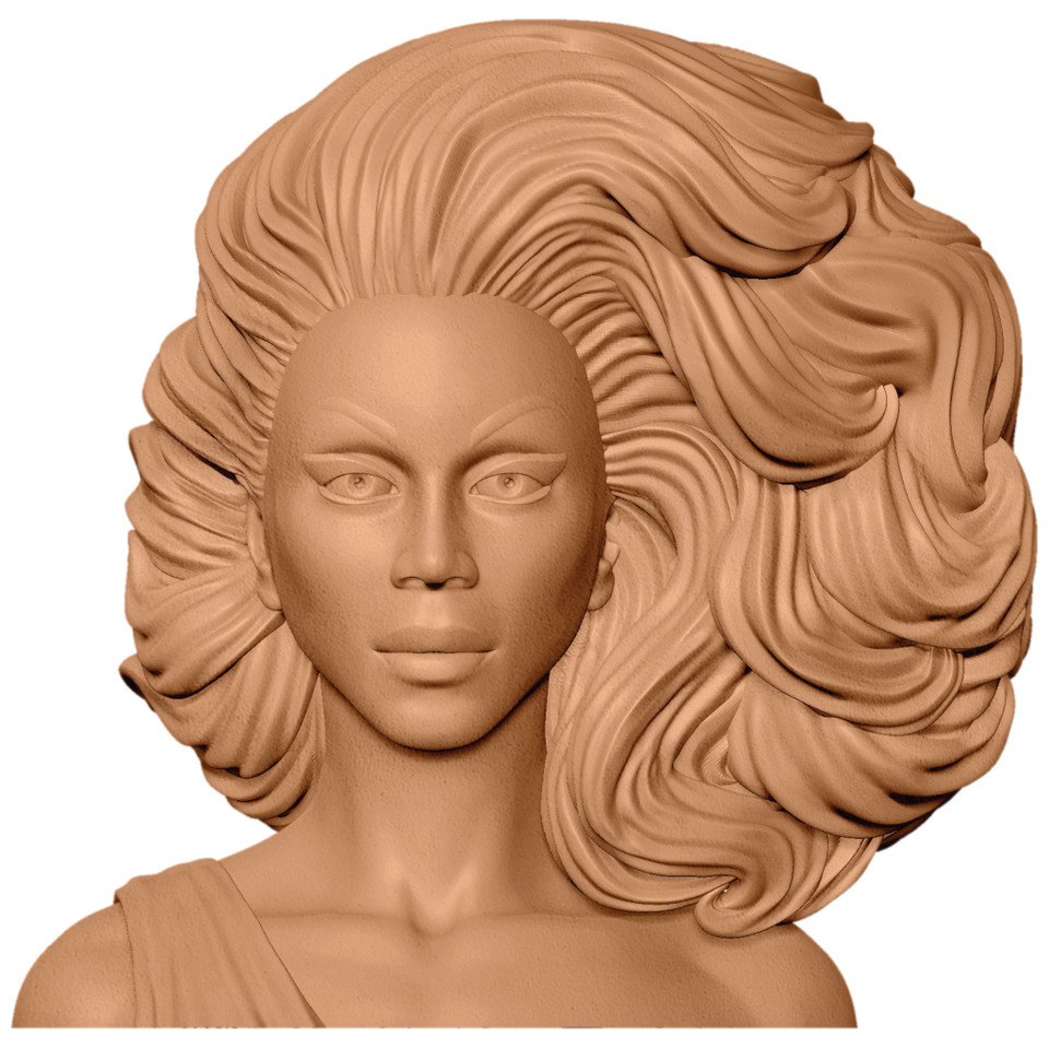 RuPaul Chia Pet