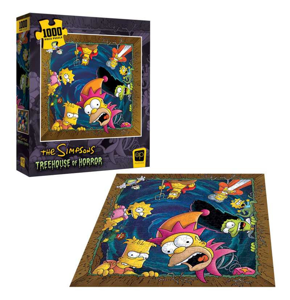 The Simpsons Treehouse of Horror Happy Haunting 1,000-Piece Puzzle The Simpsons Treehouse of Horror Happy Haunting 1,000-Piece Puzzle
