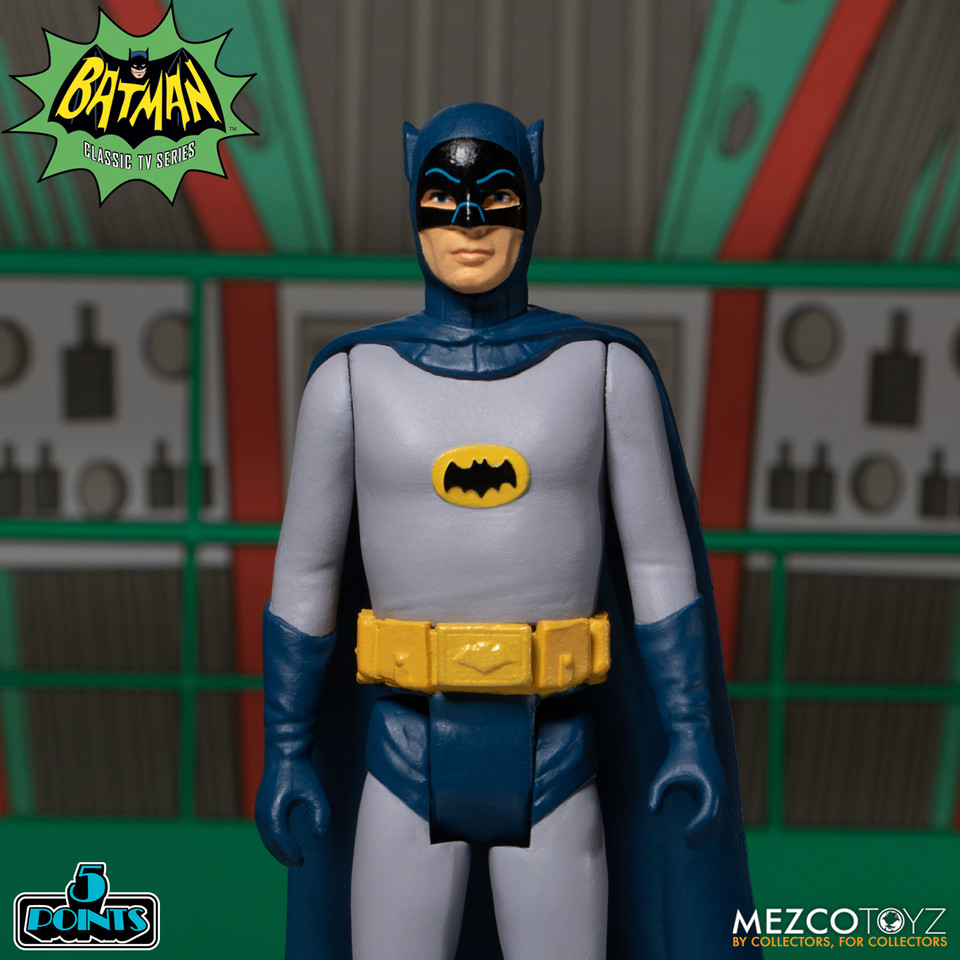 Mezco Toyz Batman (1966) 5 Points Deluxe Boxed Set