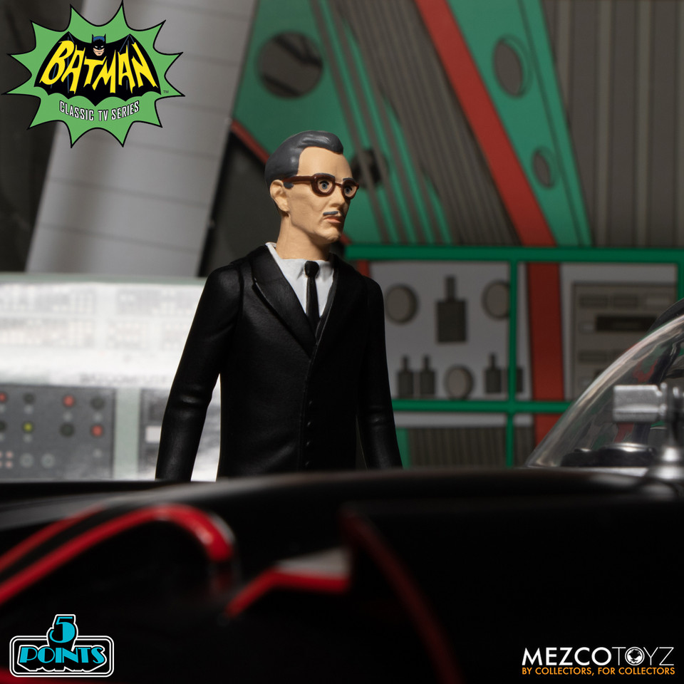 Mezco Toyz Batman (1966) 5 Points Deluxe Boxed Set