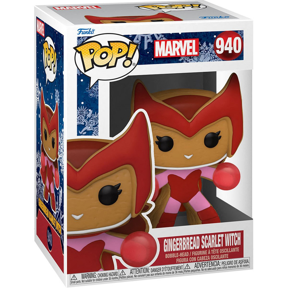 Funko Marvel Holiday Gingerbread Scarlet Witch Pop! Vinyl Figure