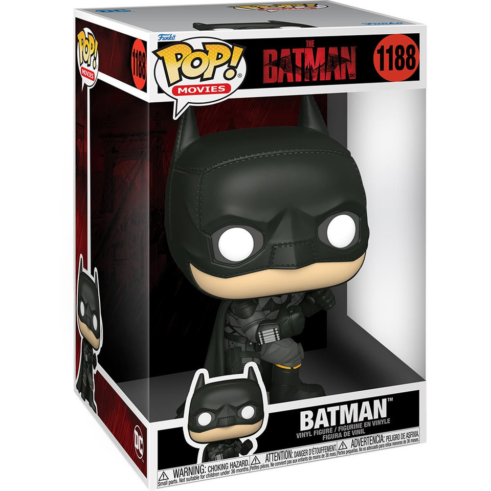 Funko The Batman 10-Inch Pop! Vinyl Figure