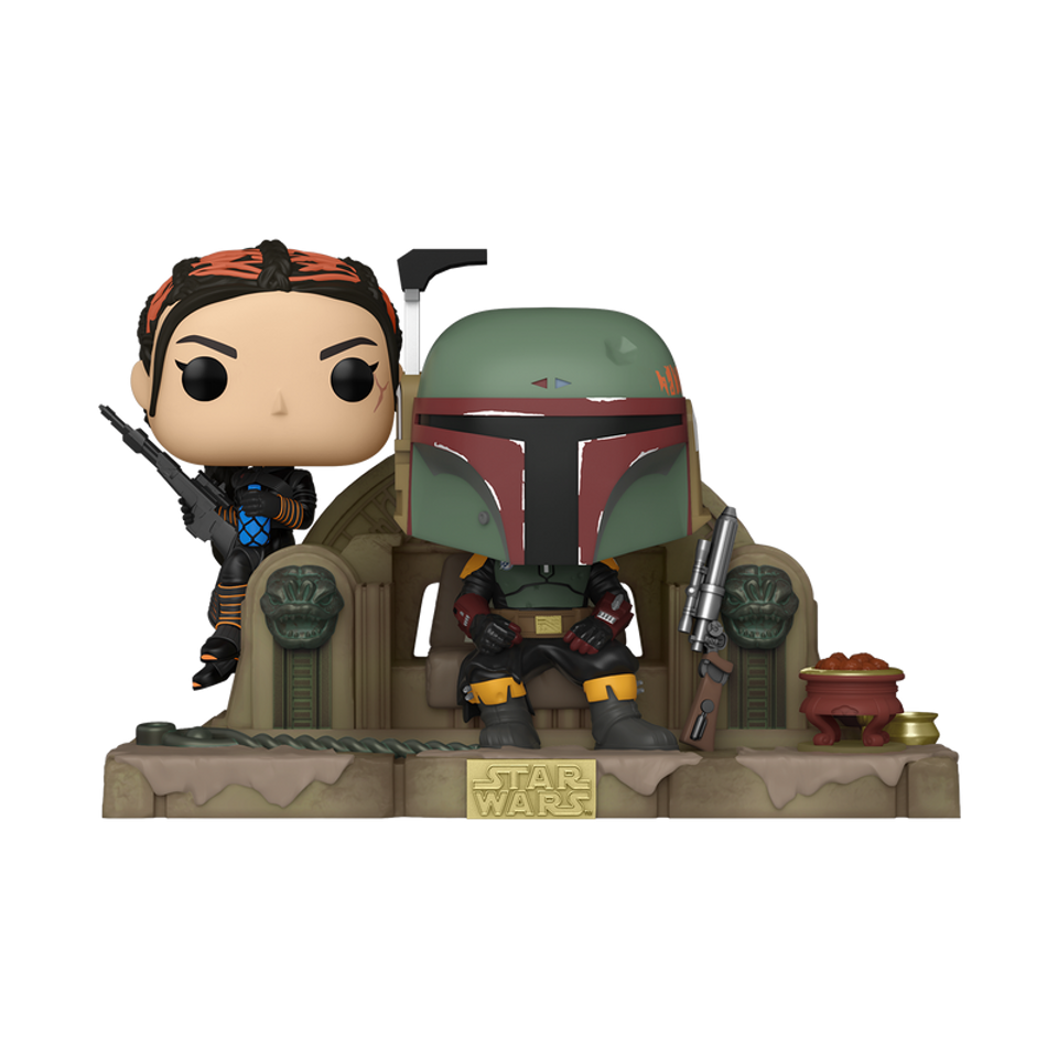 Funko Star Wars: The Mandalorian Boba Fett and Fennec Shand Pop! Moment Funko Star Wars: The Mandalorian Boba Fett and Fennec Shand Pop! Moment