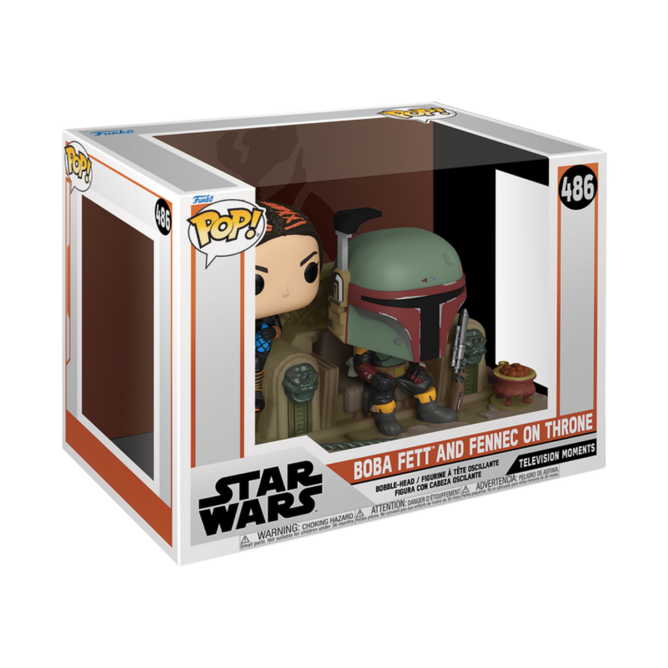 Funko Star Wars: The Mandalorian Boba Fett and Fennec Shand Pop! Moment Funko Star Wars: The Mandalorian Boba Fett and Fennec Shand Pop! Moment