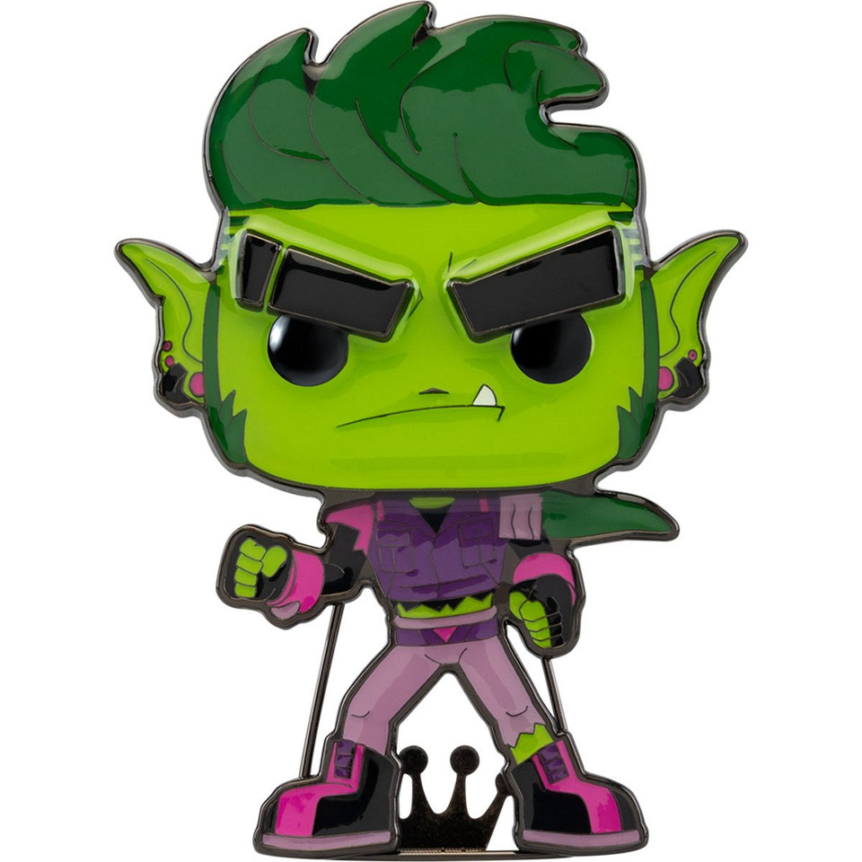 Funko Teen Titans Go! Beast Boy Large Enamel Pop! Pin