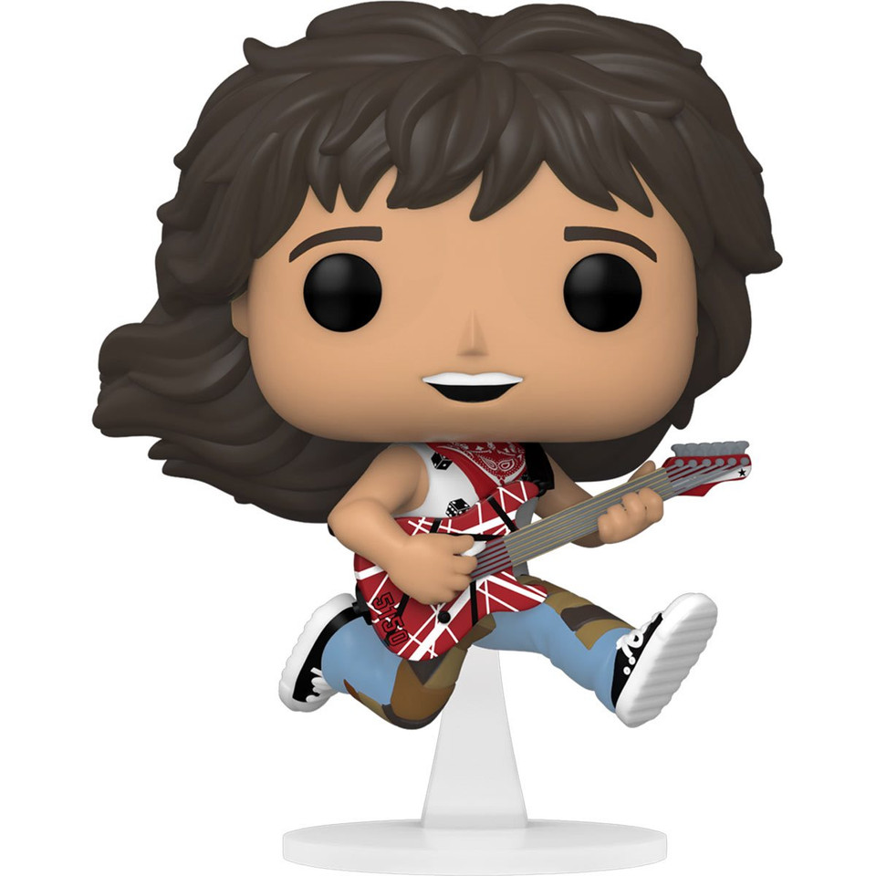 Funko Eddie Van Halen with Guitar Pop! Vinyl Figure