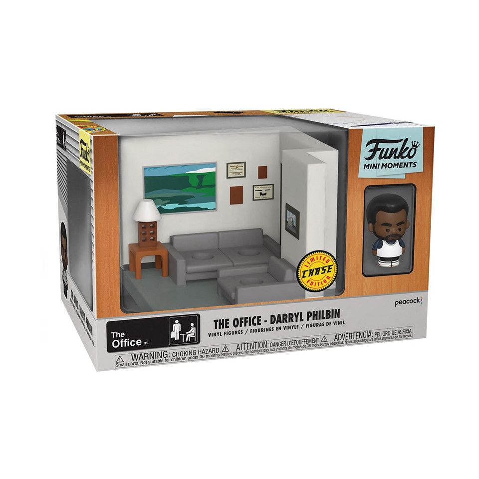 Funko The Office Darryl Mini Moments CHASE Mini-Figure Diorama Playset Funko The Office Darryl Mini Moments CHASE Mini-Figure Diorama Playset