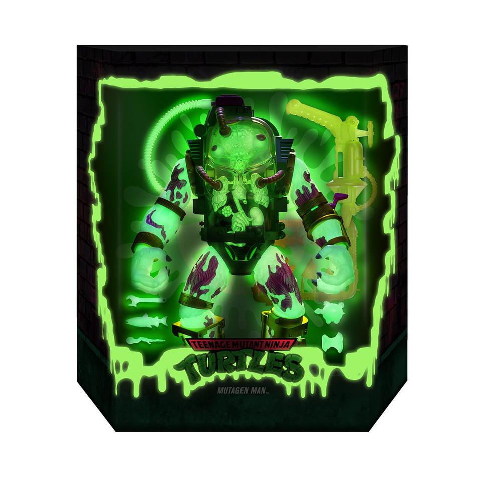 Teenage Mutant Ninja Turtles Ultimates Glow-in-the-Dark Mutagen Man 7-Inch Action Figure - Entertainment Earth Exclusive