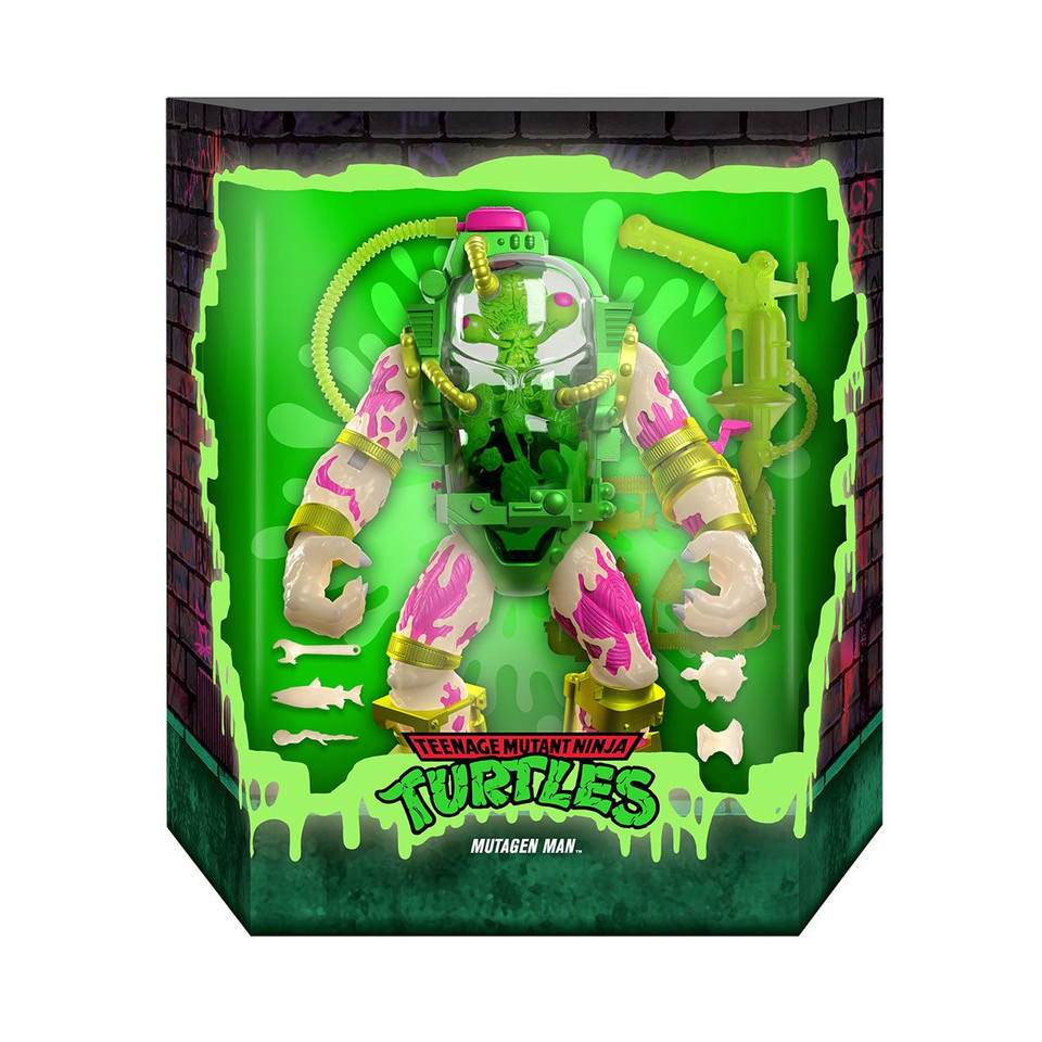 Teenage Mutant Ninja Turtles Ultimates Glow-in-the-Dark Mutagen Man 7-Inch Action Figure - Entertainment Earth Exclusive