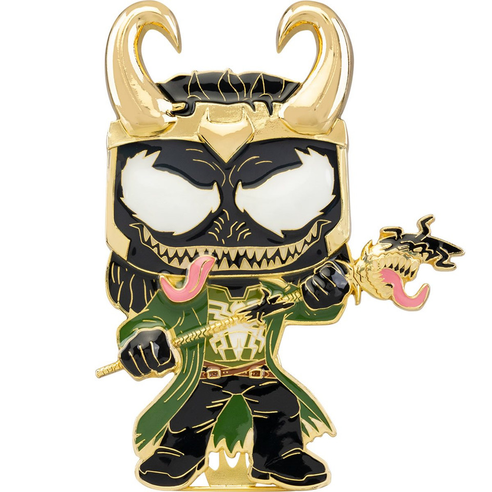 Funko Venomized Loki Large Enamel Pop! Pin