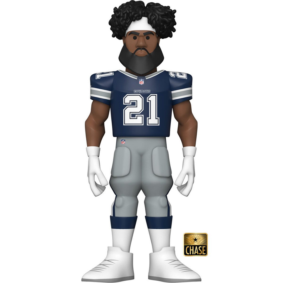 Funko NFL Cowboys Ezekiel Elliott 5-Inch CHASE Vinyl Gold Figure