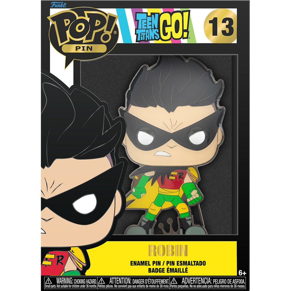 Funko Teen Titans Go! Robin Large Enamel Pop! Pin