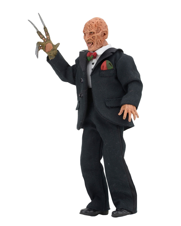 NECA Nightmare on Elm Street Tuxedo Freddy 8-Inch Cloth Action Figure
