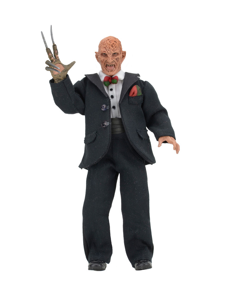 NECA Nightmare on Elm Street Tuxedo Freddy 8-Inch Cloth Action Figure