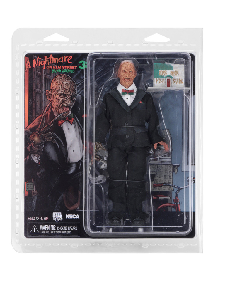 NECA Nightmare on Elm Street Tuxedo Freddy 8-Inch Cloth Action Figure