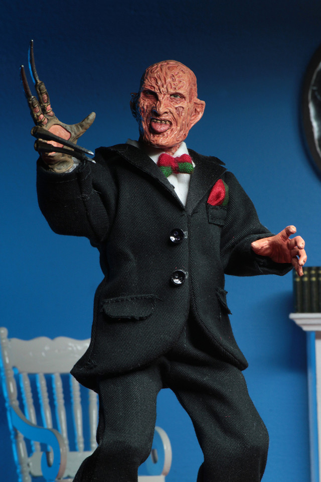 NECA Nightmare on Elm Street Tuxedo Freddy 8-Inch Cloth Action Figure