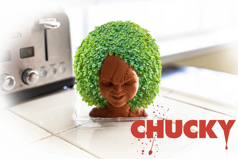 NECA Child's Play Chucky Chia Pet
