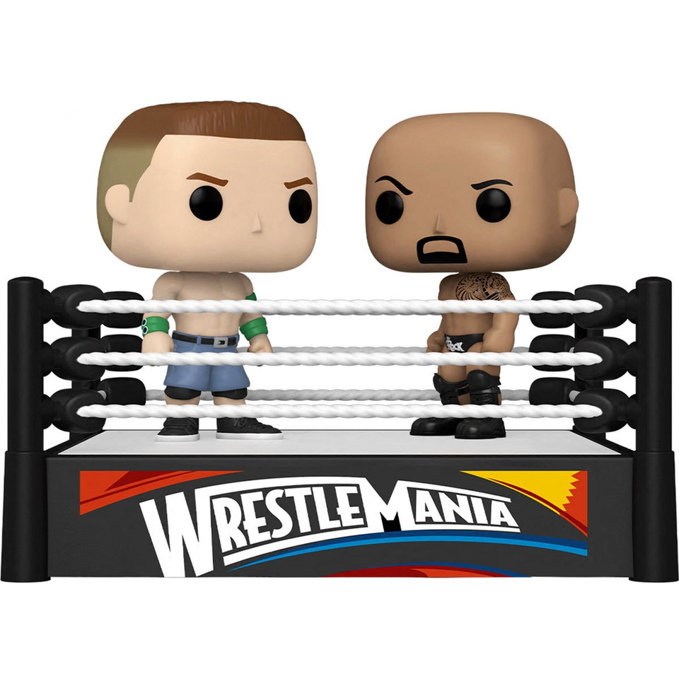 Funko WWE John Cena and the Rock (2012) Pop! Vinyl Moment